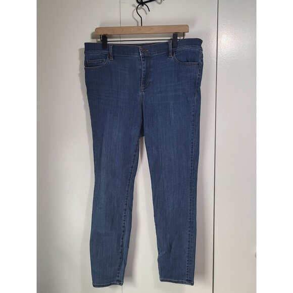ANN TAYLOR Womens SZ 14 The Skinny Ankle Modern Fit Jeans - Picture 3 of 8